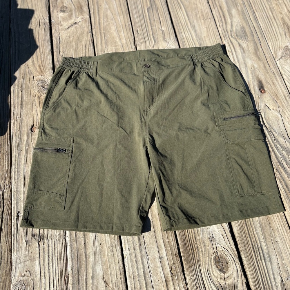 Cargo Men's Olive Green Utility Cargo Shorts